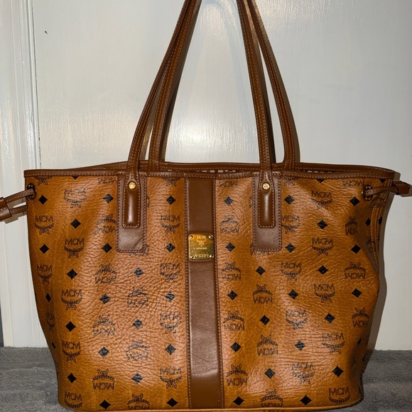 MCM Handbags - MCM Liz Reversible Visetos Tote Bag